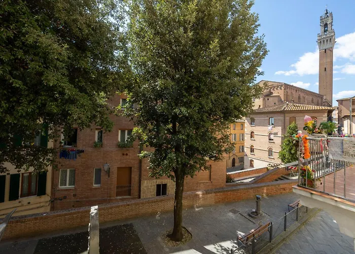 公寓 Rialto28 - Vista Torre Del Mangia - Naonbnb *