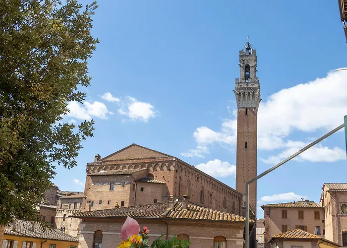 公寓 Rialto28 - Vista Torre Del Mangia - Naonbnb